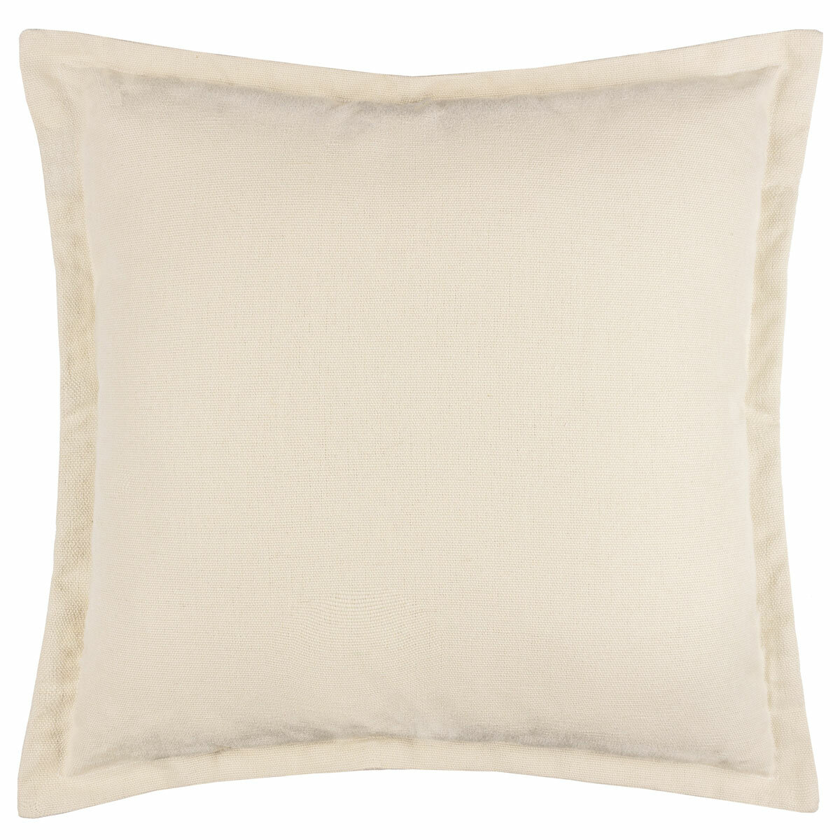 Yard Holmfirth Beige Canvas Indoor Outdoor Cushion, 45 x 45 cm