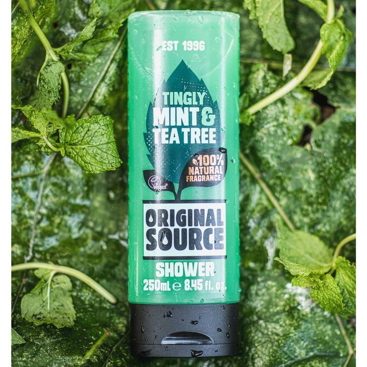 Original Source Mint & Tea Tree Shower Gel, 6 x 250ml