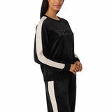 DKNY Women's Plush Lounge Set in Black DKNY Women's Plush Lounge Set in Black