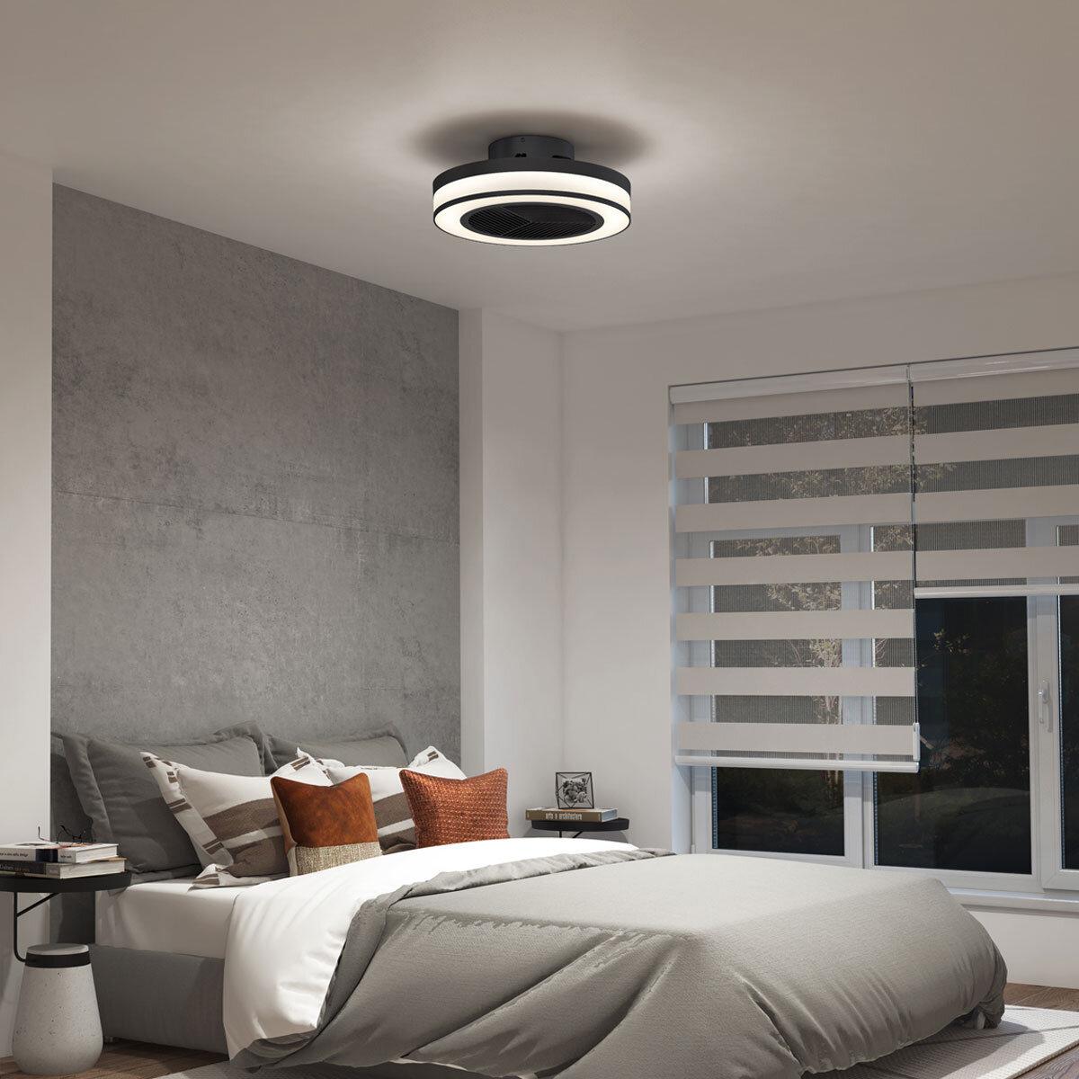 Artika Elton 19" (43cm) Fan Light with Remote Control