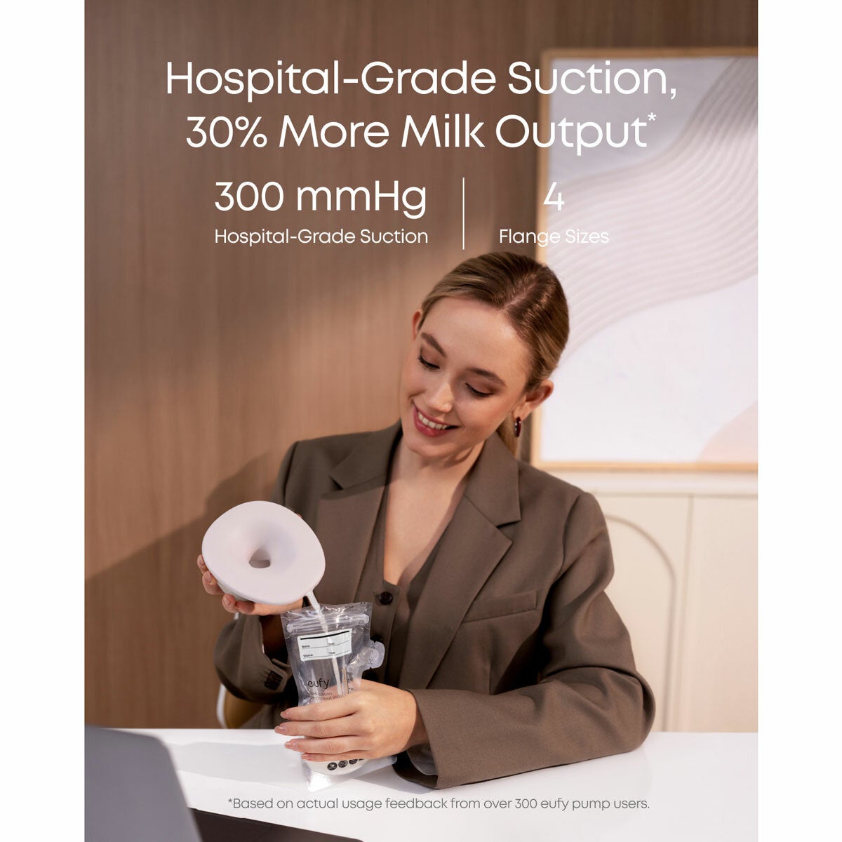 Lifestyle image showing hospital grade suction Lifestyle image showing hospital grade suction