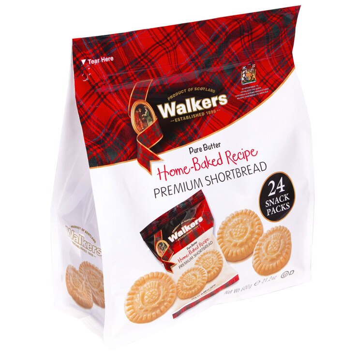 Walkers Premium Shortbread, 600g Costco UK
