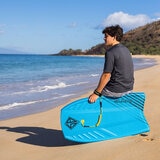 Scott Burke Krypton 3.5ft (107m) Bodyboard with Coiled Leash in Blue