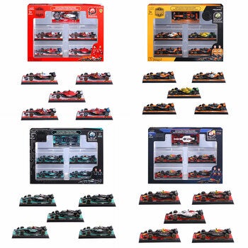 1:43 Formula 1 Racing Cars 5 Pack Assortment (3+ Years)