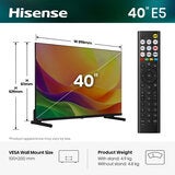 Buy Hisense 40E5STUK 40 Inch Full HD Smart TV at Costco.co.uk