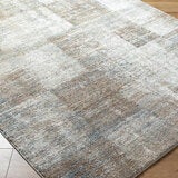 Livabliss Avellino Grey Check Rug, In 2 Sizes