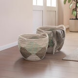 Seagrass Basket Set, 2 Pack Seagrass Basket Set, 2 Pack