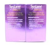 Systane Complete Lubricant Eye Drops, 2 x 10ml