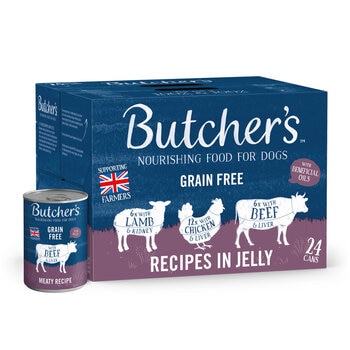 Butcher's Natural Recipes in Jelly, 24 x 400g