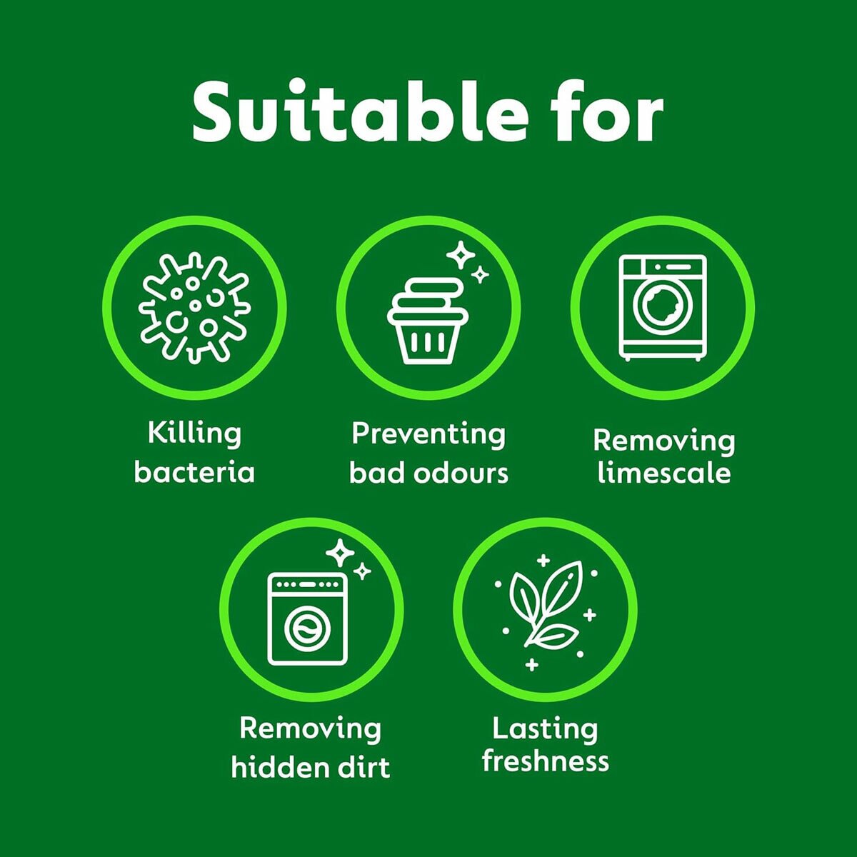 Suitable for Removing Limescale