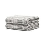Loftex Loft Stripe Bath Towel in Grey, 76 x 147 cm