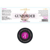 Label of Ingredients of Gunpowder Hot Garlic Pickle