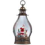 Buy Holiday Scene Lantern with Santa No Light Image at Costco.co.uk