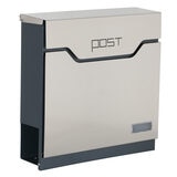 Cut out image of letterbox on whietbackground