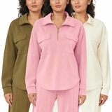 Scotch & Soda Ladies 1/2 Zip Shirt