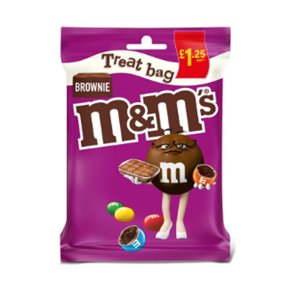 M&M Brownie PMP £1.25, 70g