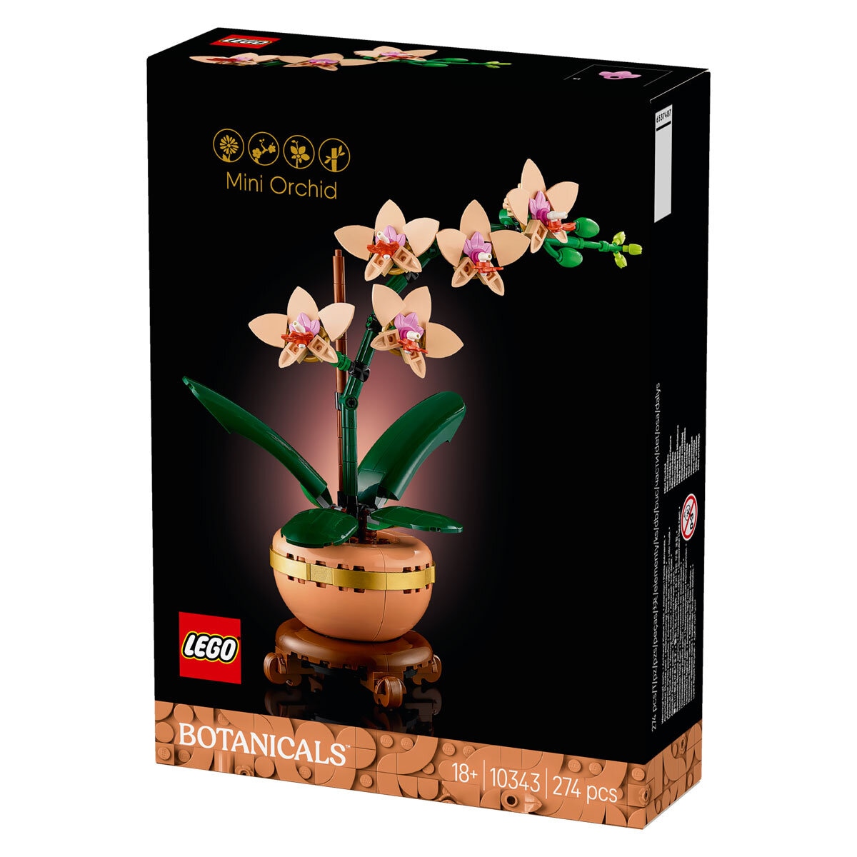 LEGO Botanicals Mini Orchid - Model 10343 (18+ Years)