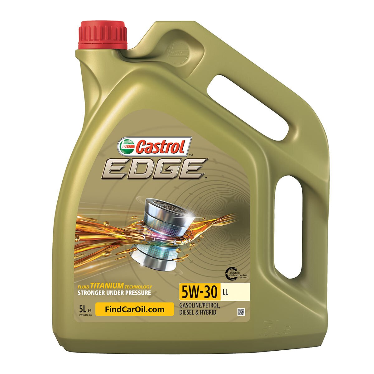 Castrol Edge 5W30 LL Car Engine Oil, 5 Litres Costco UK