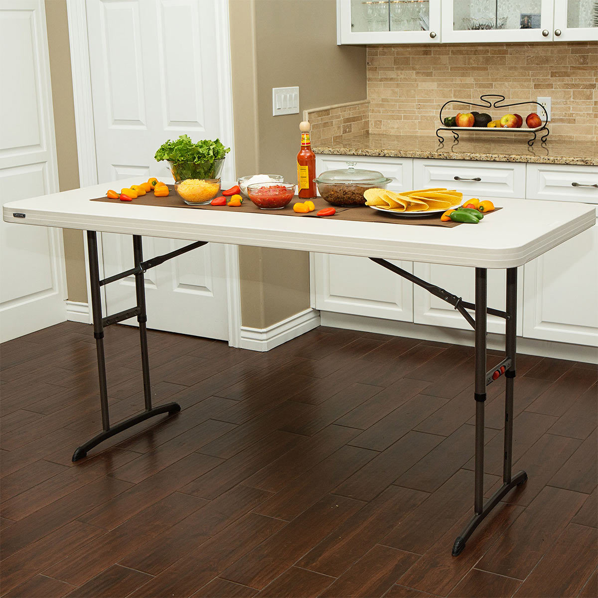 Lifetime 6ft Adjustable Height Commercial Table