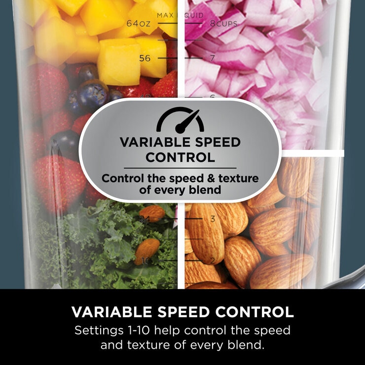 Ninja Detect Power Blender & Processor Pro with variable speed control