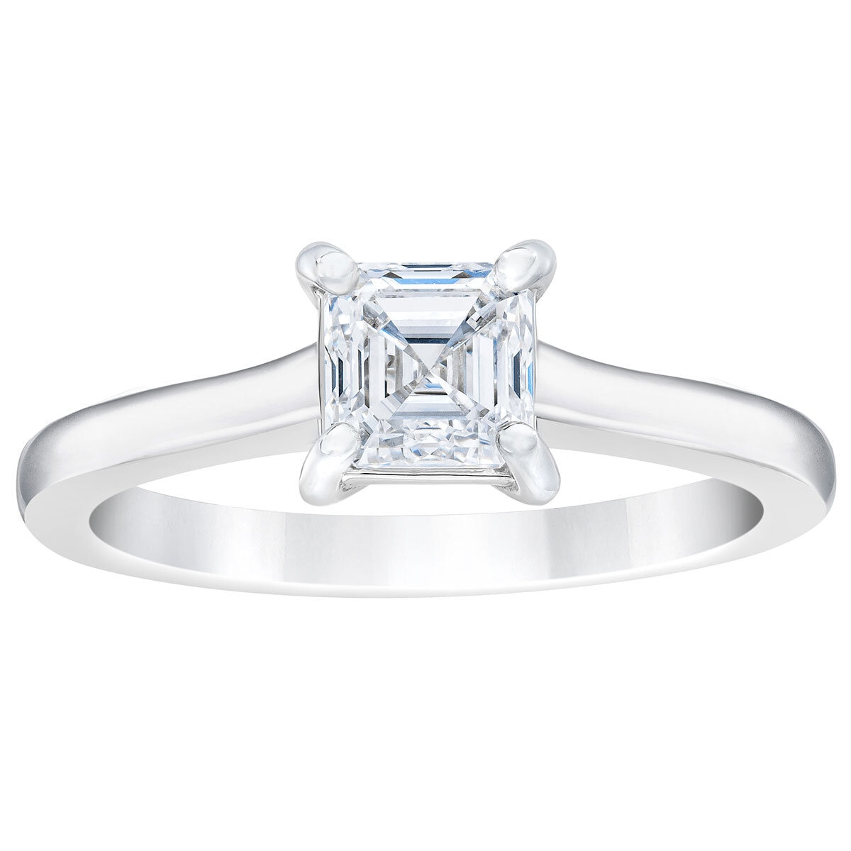 Solitaire ring square sale
