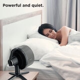 Shark FlexBreeze TableMate Fan in Charcoal, Lifestyle Image