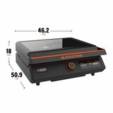 Image showing dimensions of the Griddle Image showing dimensions of the Griddle