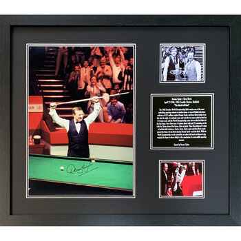 Dennis Taylor Signed Framed Snooker Shirt