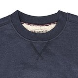 BC Clothing Men's Waffle Crew Sweater in Blue