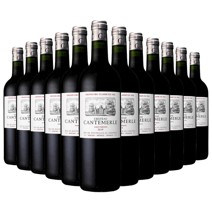 Chateau Cantemerle Haut-Medoc GCC 2019 12 x 75cl Chateau Cantemerle Haut-Medoc GCC 2019 12 x 75cl