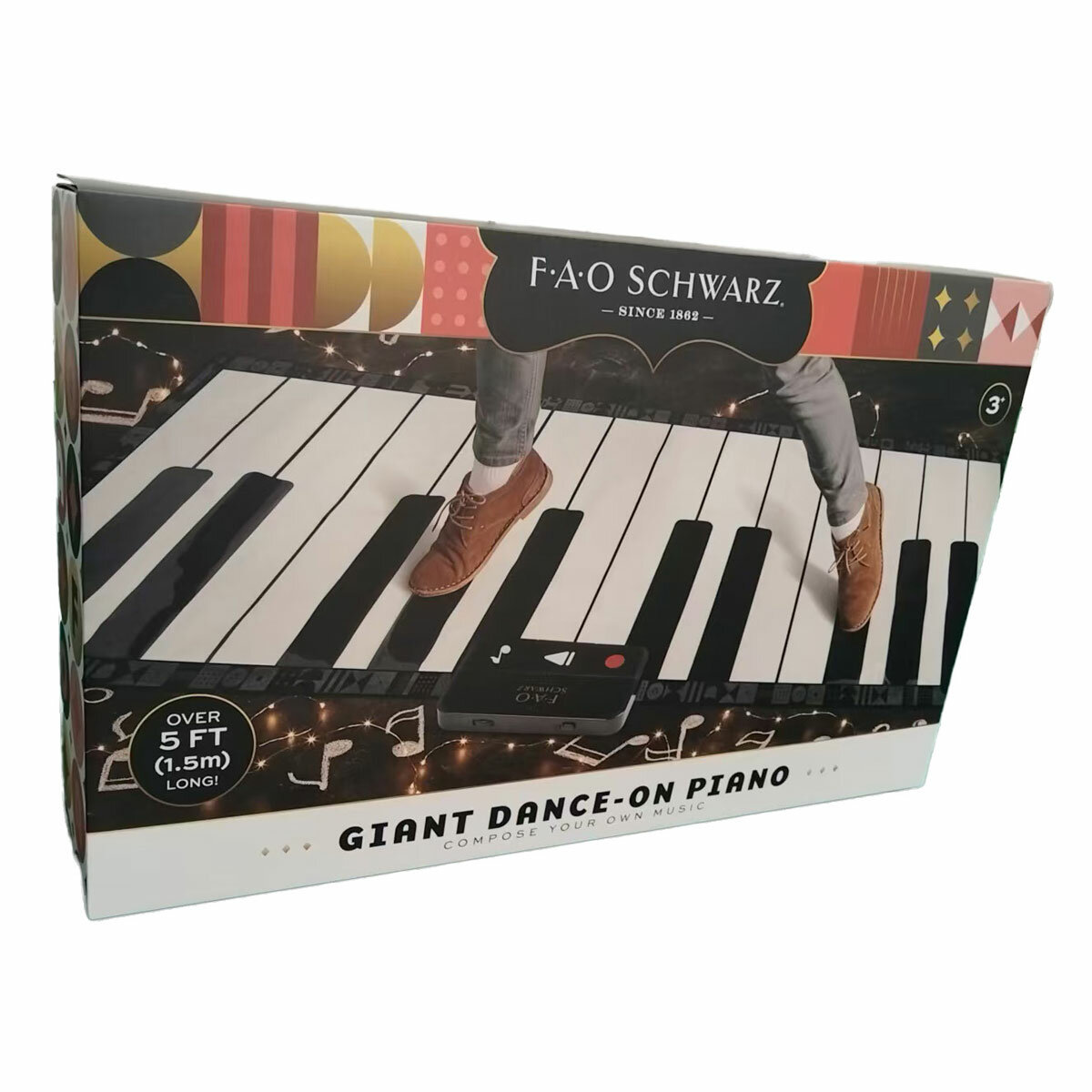 FAO Schwarz Giant Piano Dance Mat (3+ Years)