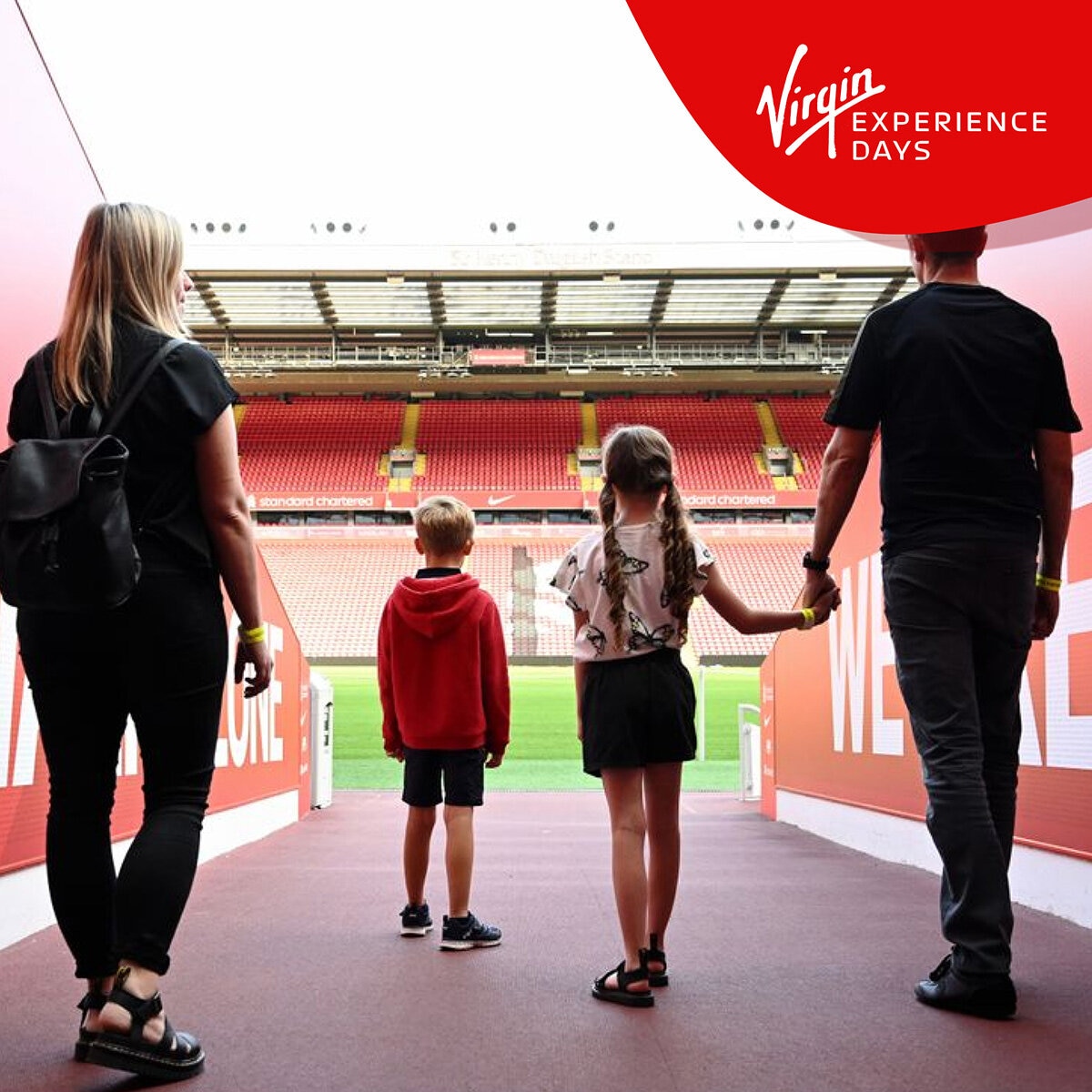 Virgin Experience Days Family Liverpool FC Tour and Museum Entry