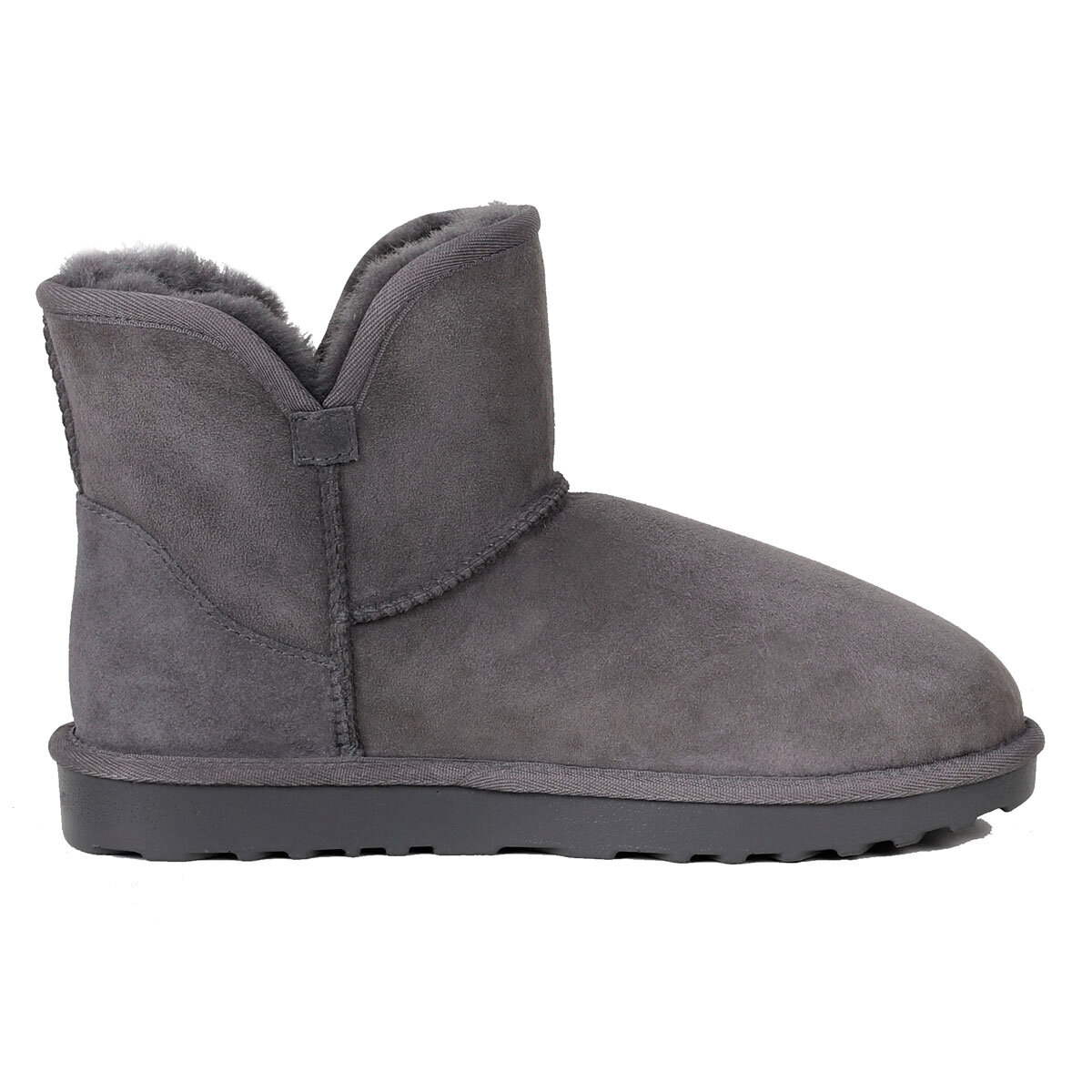 Ugg classic cuff mini shop grey