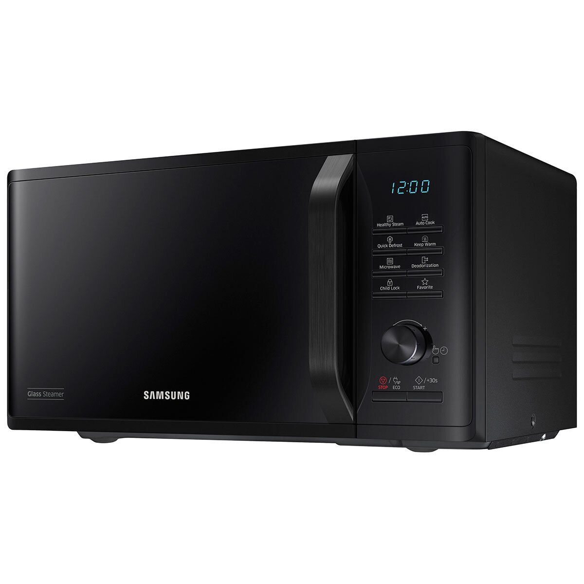 Samsung 23 Litre 800W Solo Microwave in Black, MS23K3555EK/EU