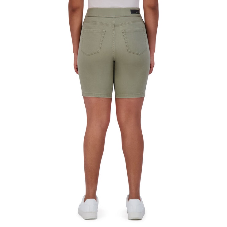 DKNY Ladies Pull On Short in Olive