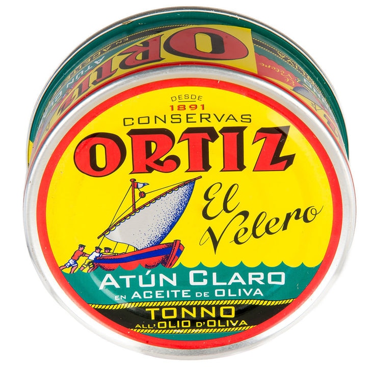 Brindisa Ortiz Spanish Yellowfin Tuna Fillets in Olive Oil, 4 x 250g