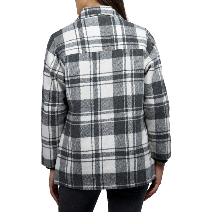 Jachs Women's Wool Blend Shacket in Black