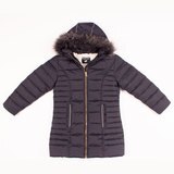 Harvey & Jones Chloe Girl's Padded Jacket in Navy