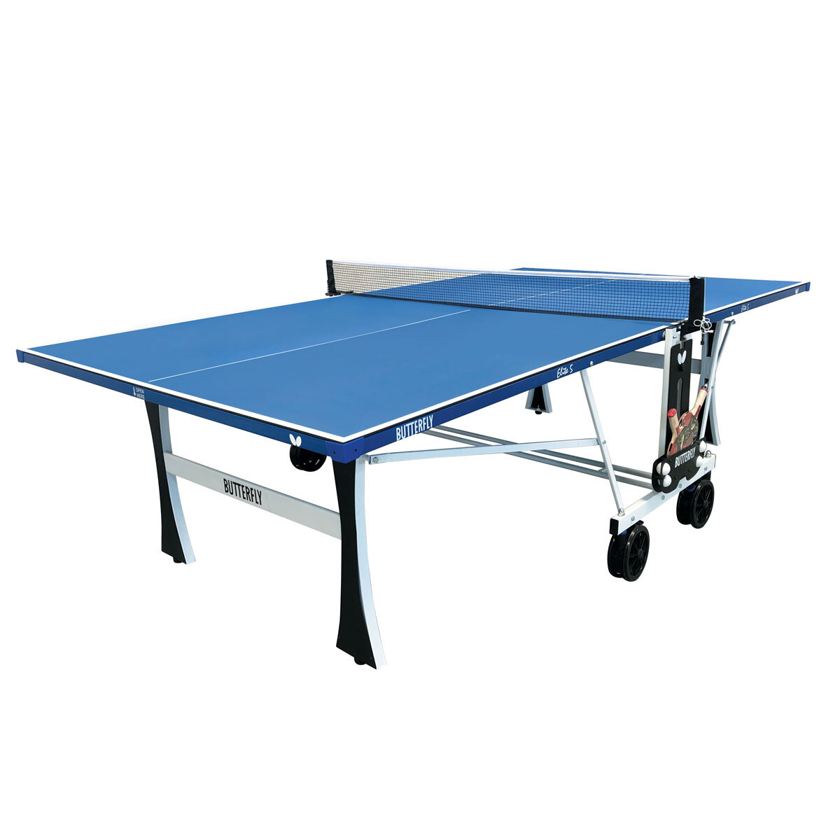 Butterfly Table Tennis Economy Clip Net And Post Set Ideal For Clubs And Schools 