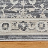 Gertmenian Grey Sasha Area Rug, 200 x 274 cm