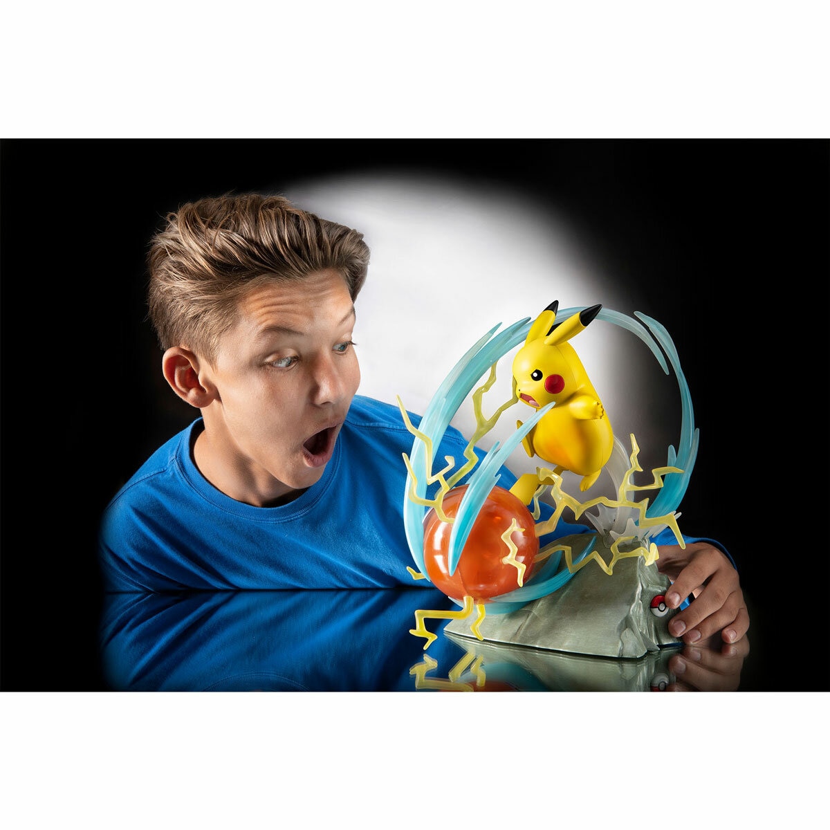 Pokémon Deluxe Collector’s Statue Assortment - 13-Inch Deluxe Collector’s Statue with Light Up Function
