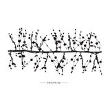 9 ft LED Garland with Microlights