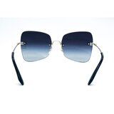 Miu Miu Women's Gold Sunglasses With Grey Lenses, SMU50W ZVN-5D1