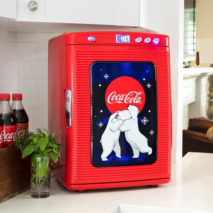 Polar Bear 25L LED Display Window Mini-Fridge