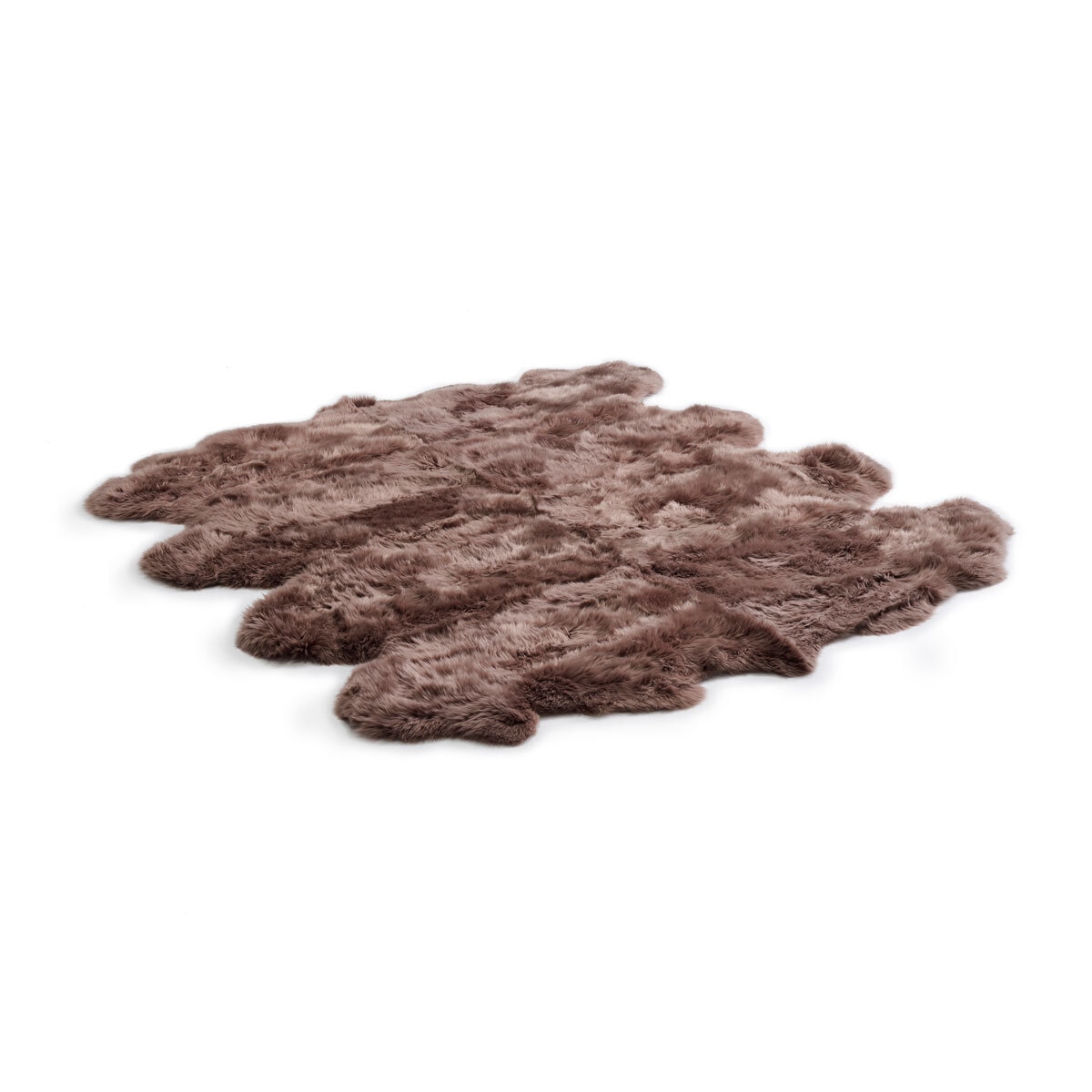 Bowron Longwool 100% Sheepskin Octo Rug