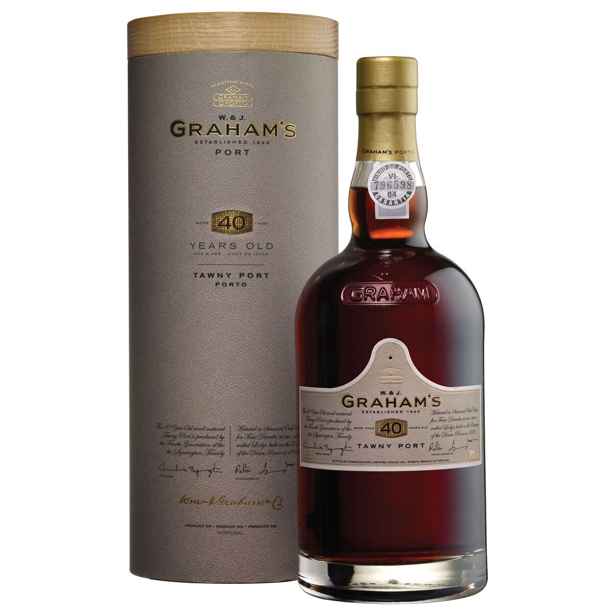 Graham's 40 Year Old Tawny Port, 75cl Costco UK