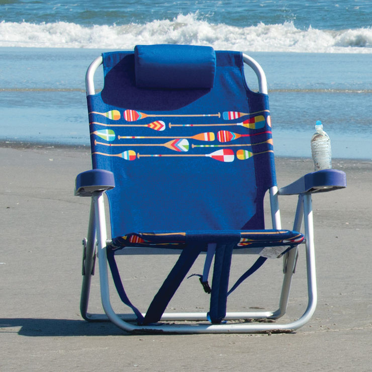 Kirkland Signature Backpack Beach Chair In Blue Costco Uk Kirkland Signature Backpack Beach Chair, Does Costco Have Beach Chairs Yet