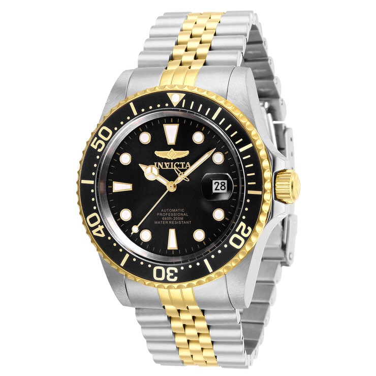 Invicta Gents Pro Driver Two Tone Automatic Watch, 30094 Costco UK
