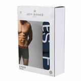 Jeff Banks Trunks 6 Pack in Navy