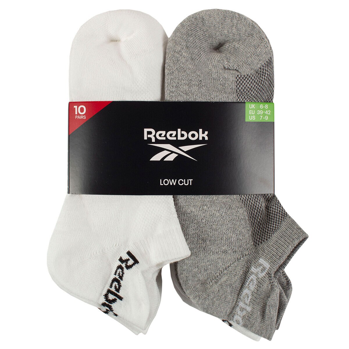 Reebok Men's Trainer Sock 10 Pack